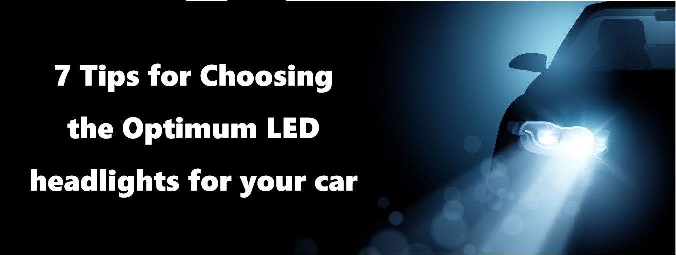 LED Headlight Bulbs LEMP H1 Car - Philips Luxeon ZES LED Chip