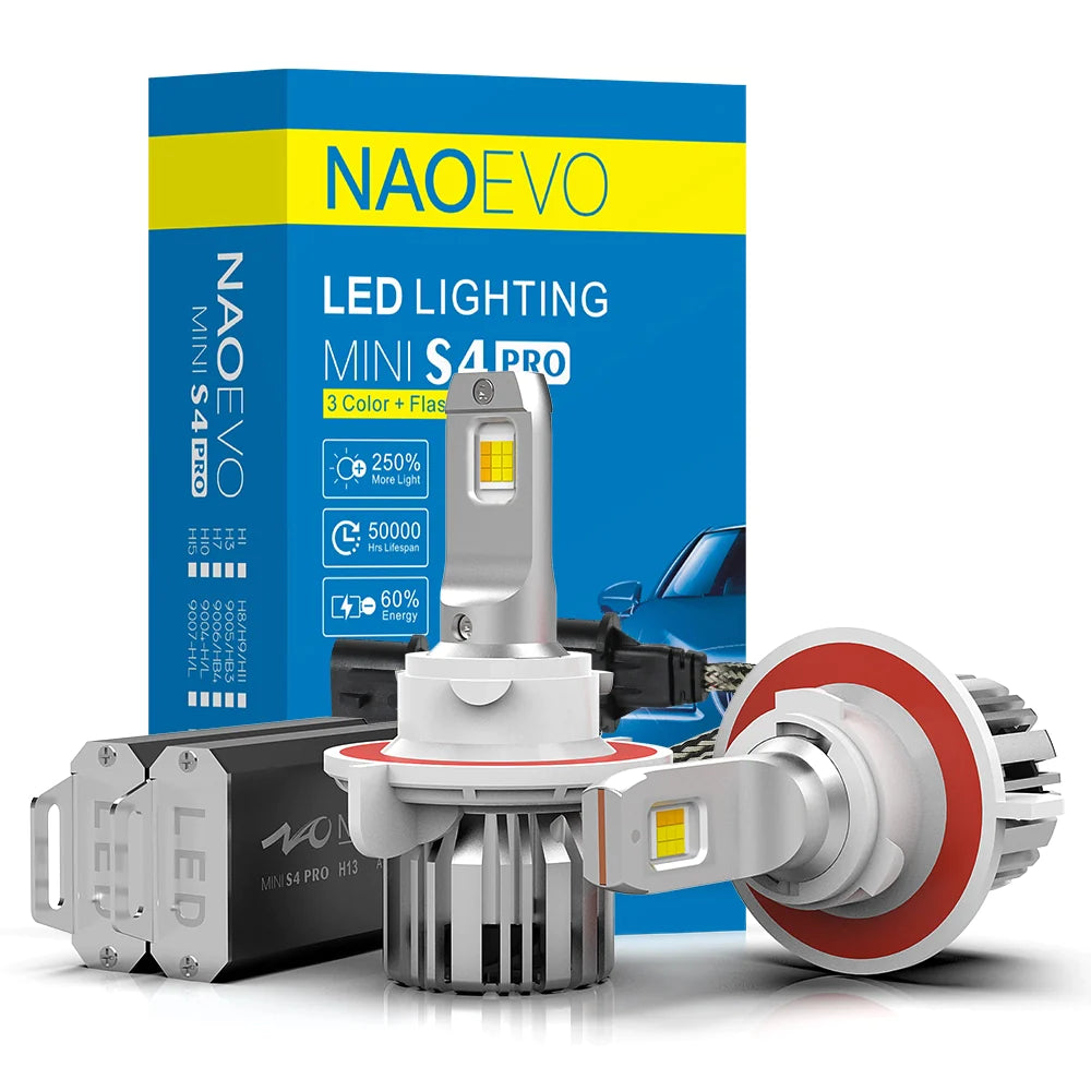30W 3600LM LED Headlight Bulb | NAOEVO NA Series