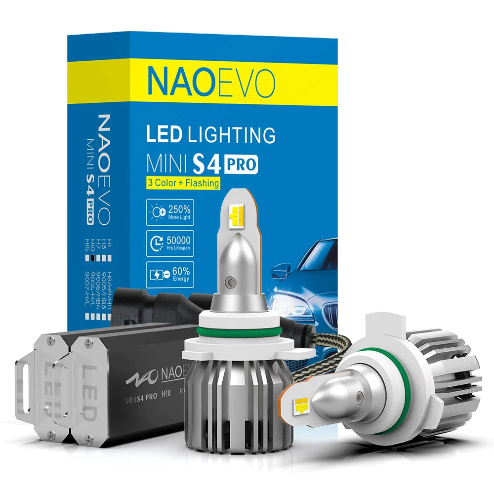 Nouveau ! Ampoule LED H4 Nano Technology Spéciale Moto